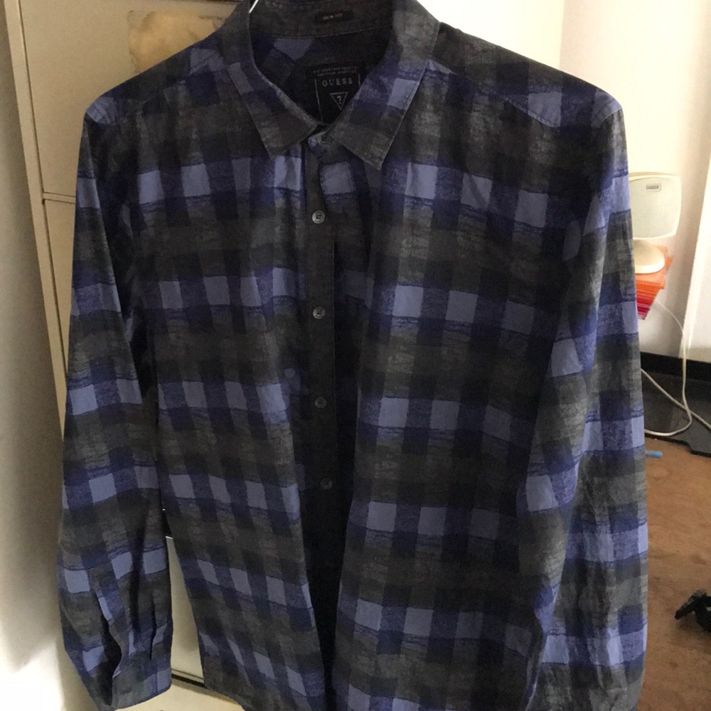 COPY - Guess slim fit button down dress shirt